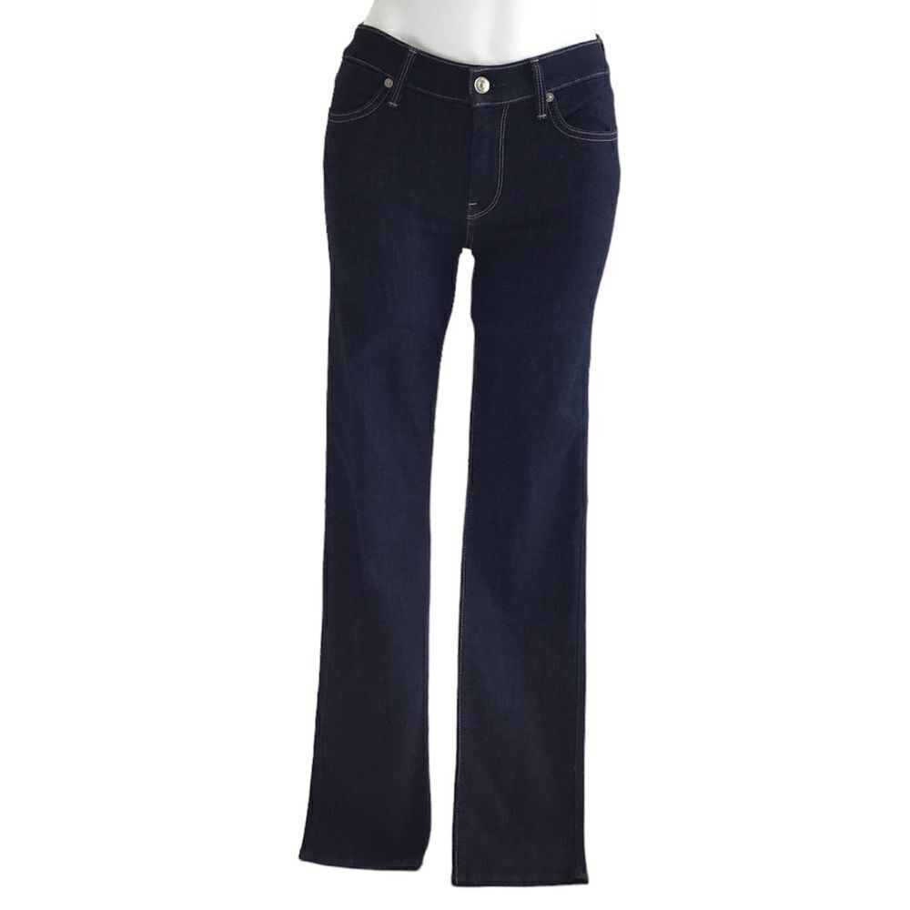 7 For All Mankind Kimmie Modern Straight Leg Denim Jeans Size 30